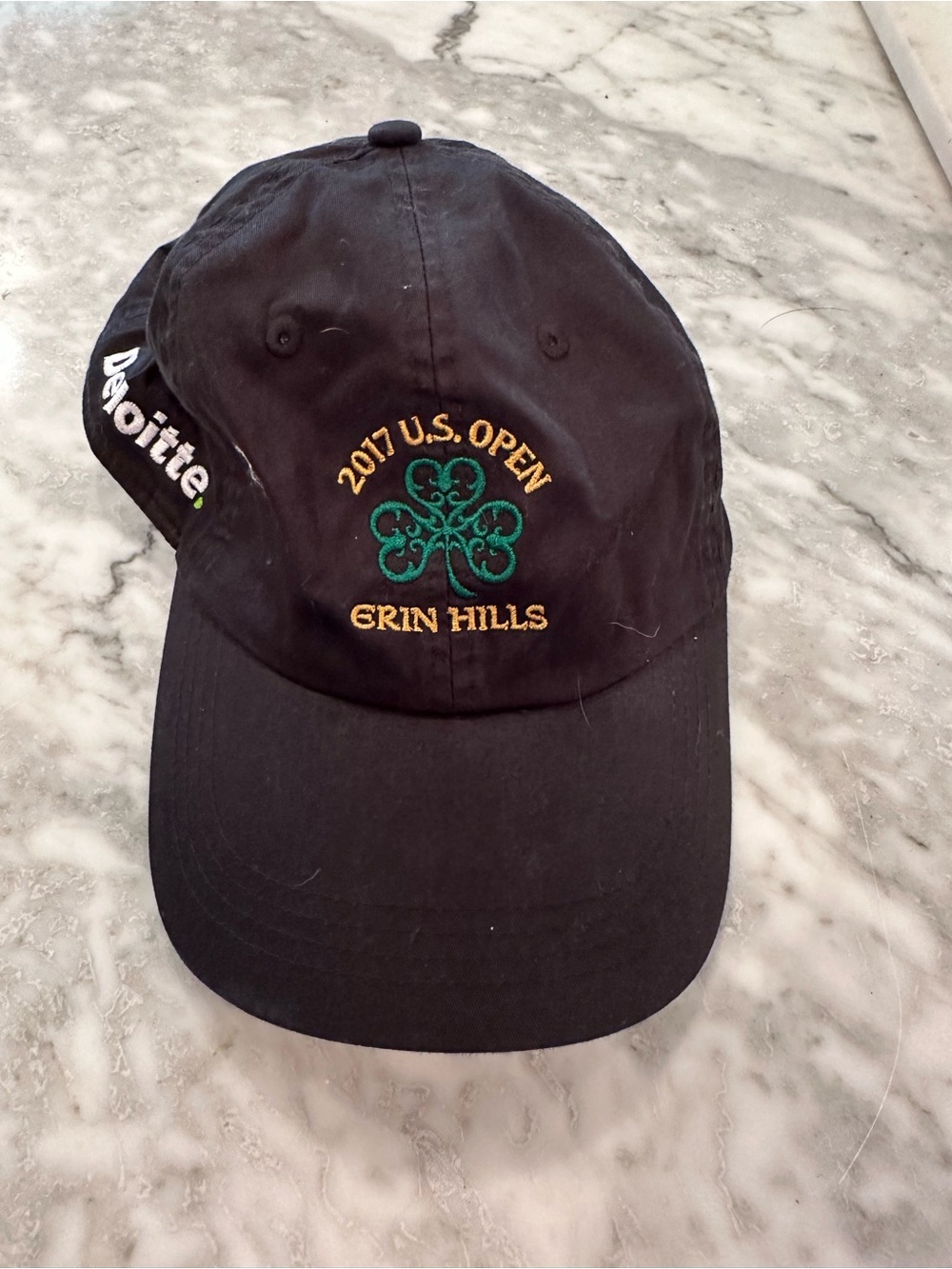 Deloitte 2017 U.S. Open Erin Hills Black Baseball Cap